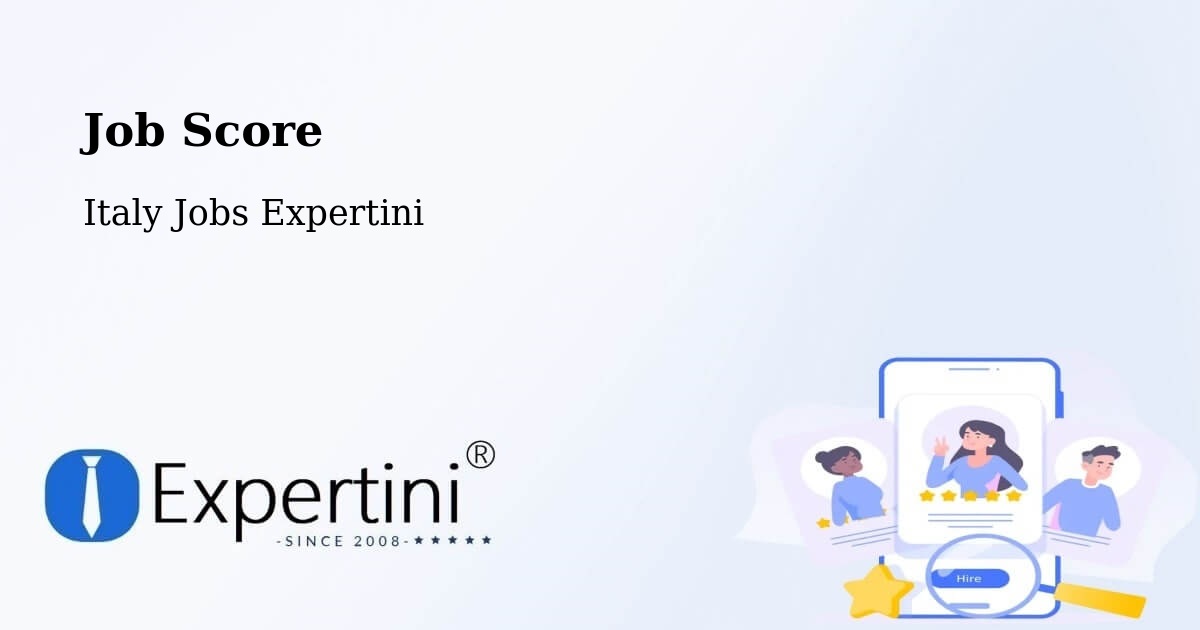 Job Score & Job Description Score Tool – Bobbio - Italy Jobs Expertini