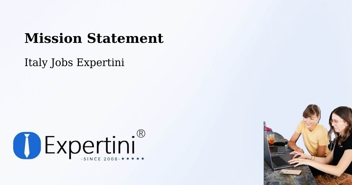 Corporate Mission – Bobbio - Italy Jobs Expertini