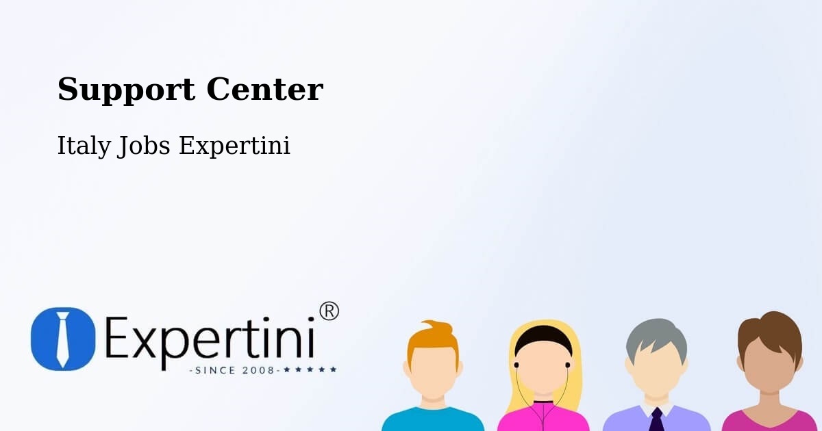 Support Services – Bobbio - Italy Jobs Expertini